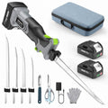 TaskStar Cordless Electric Fish Fillet Knife Kit with 4 Stainless Steel Blades
