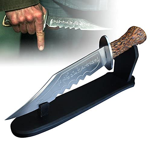 Ruby's Demon Killing Knife - 31cm Supernatural Combat Blade, Brown