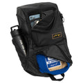 Gold BJJ Jiu Jitsu Backpack - Heavy Duty Waterproof Gym Bag with Gi Pocket (Black)