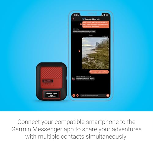 Garmin inReach Messenger Plus Satellite Communicator with Photo and Voice Messaging - New