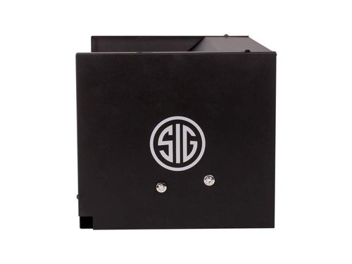 Sig Sauer Quad Shooting Gallery Target | Powder-Coated Steel Construction | for Use with Lead Airgun Pellet and Lead Shot