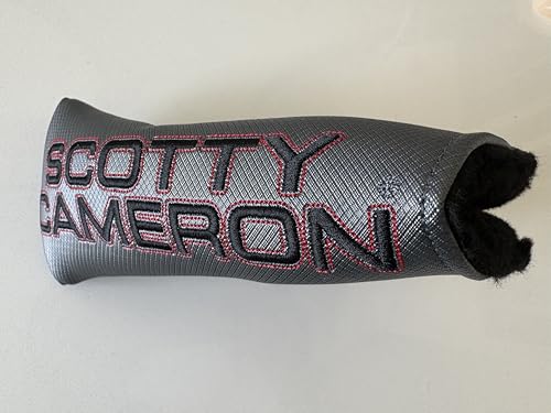 Scotty Cameron Newport Gray Blade Putter Headcover - Authentic Golf Accessory
