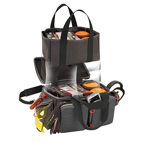 Allen Company Range Bag with Lockable Main Compartment & Fold-Up Gun Mat - Shooting Gear Storage