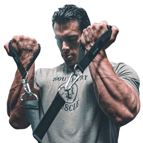 Heavy-Duty Cable Pulldown Attachment for Lat & Tricep Workouts – Gym Rope Accessory