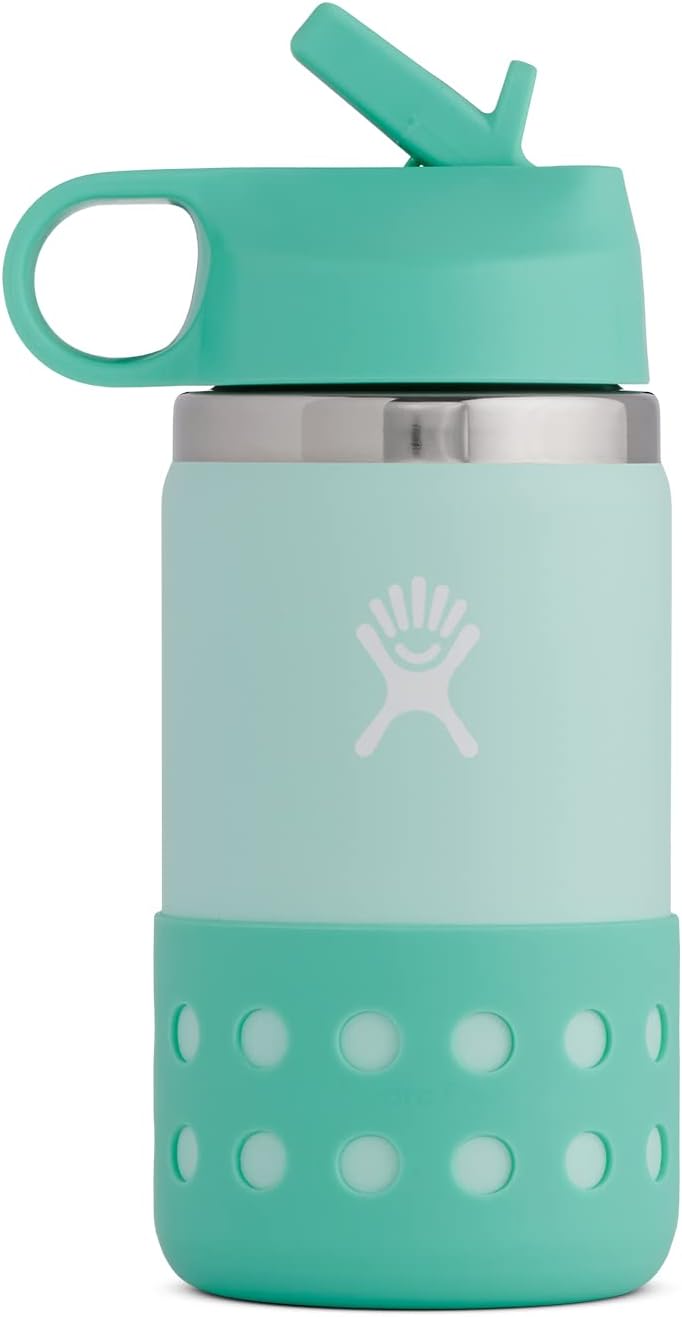 Skiennix Kids Wide Mouth Straw Lid - Durable & Fun Design | 13 Oz Capacity