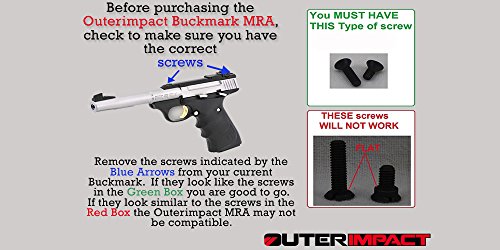 Adapter for Browning Buckmark Pistol - Compatible Mount