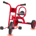 Ageliya Preschool Kids Tricycle for 3-7 Years Old - Sturdy Metal Frame, Red