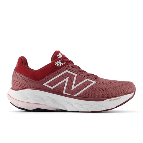 New Balance Women's Fresh Foam 860 V14 Running Shoes - Washed Burgundy / Pink Granite / Monarch Burgundy, Size 6.5