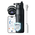 Obsidian Black LARQ PureVis 2 Smart UV-C Self-Cleaning Water Bottle 23oz