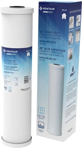 20-Inch x 4.5-Inch Carbon Water Filter Cartridge - Big Blue Replacement, Pack of 1