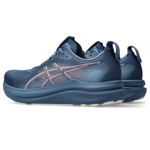 ASICS Women's Gel-Kayano 33 Running Shoes - Grand Shark/Taro Purple, Size 9
