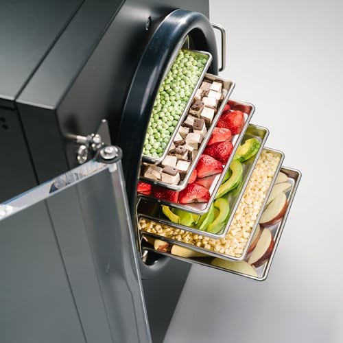 Dalle Large 6-Pack Stainless Steel Trays for Harvest Right Home Pro Freeze Dryer