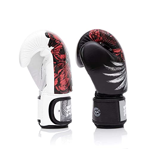 Fairtex 16 oz Limited Edition Boxing Gloves - Full-Grain Leather, Adjustable Fit, Unique Artwork