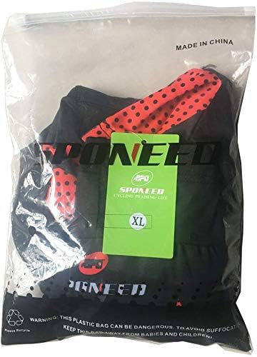 Sponeed Men's Cycling Shorts - Padded Bicycle Riding Pants for Ultimate Comfort | Black, Size M