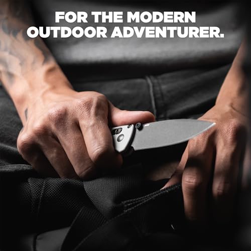 Benchmade Bugout EDC Knife Storm Gray Grivory S30V Blade 535BK-08