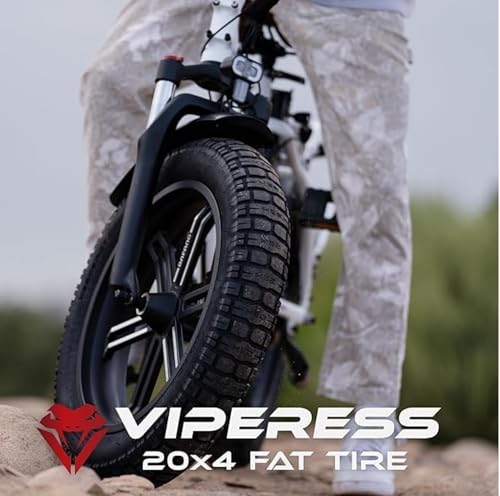 26x4 Fat E-Bike Tire - Puncture Resistant, All-Terrain, Heavy Duty