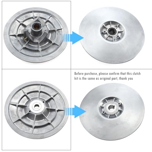 Golf Cart Secondary Driven Clutch Kit for Yamaha G2 G8 G9 1985-2007 - Replacement Part