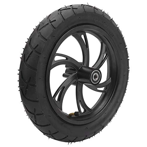 RiToEasysports 12in Wheel Tire, 12in Electric Scooter Tire with Wheel Hub Rubber Tyre Replacement 12 1/2X2 1/4 10Hole 12Mm