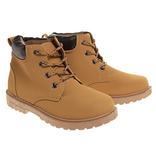 Kids Casual Boots - Big Kid Size 4 Wheat - Josmo Kids Shoes