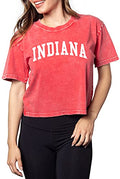 Indiana Hoosiers NCAA Women's Short 'N Sweet Tee XL Cardinal - Support Your Team