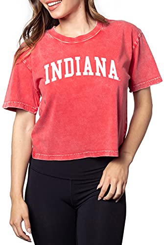 Indiana Hoosiers NCAA Women's Short 'N Sweet Tee XL Cardinal - Support Your Team