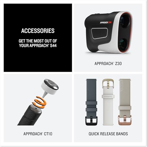Golf GPS Smartwatch Garmin Approach S44 Black / S44