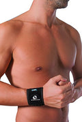 Wrist Support Brace - Adjustable for Light Traumas and Minor Injuries - Regular, Black