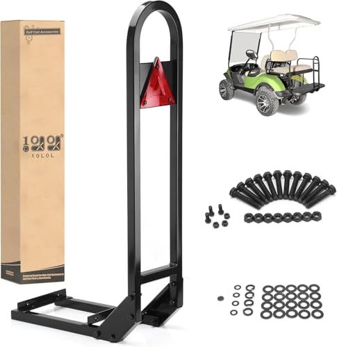 Universal Golf Cart Rear Seat Grab Bar for Yamaha EZGO Club Car - Heavy Duty Safety Handle
