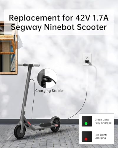 42V 1.7A Electric Scooter Charger for Segway Ninebot ES2 F20 F25 F30 D28
