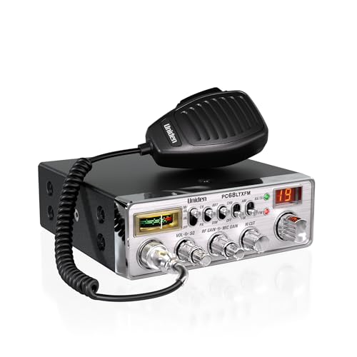 Uniden PC68LTXFM 40-Channel CB Radio with Dual AM/FM, Instant Channel 9