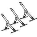 CHEPARK 3 Bike Floor Stand Rack - Indoor Bicycle Storage for 20-29" Mountain & Road Bikes