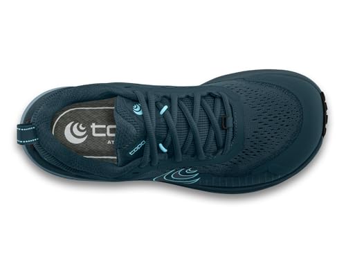 Topo Athletic Women's Terraventure 5 Trail Running Shoes 8.5 Wide Slate/Blue - Comfortable 3MM Drop Athletic Sneakers