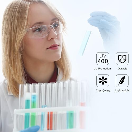 Bulk Safety Glasses for Men – ANSI Z87.1 Protective Eyewear, 30 Pairs – Clear/Gray Lenses, Salfboy