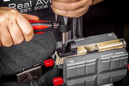 Gun Maintenance Tool Kit with Torque Wrench & Bits - Precision Screwdriver Set, LED Light, Magnetic Bit Driver - Variation of Torque Wrench, Driver, Bit Set