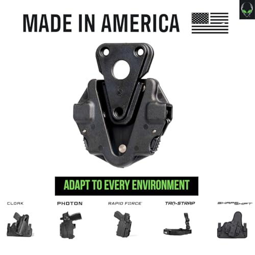 Alien Gear Rapid Force Quick Disconnect System for Holsters – Includes QDS Attachment & Receiver