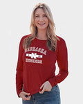 Nebraska Cornhuskers Long Sleeve NCAA Women's T-Shirt - Team Color
