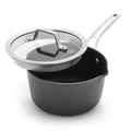 Calphalon Premier Hard-Anodized Nonstick Sauce Pan with Lid 3.5 Quart