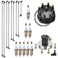 Marine Tune Up Kit for Mercruiser V8 Engines - MR43T Spark Plugs, Distributor Cap & Wires - V8 Variation