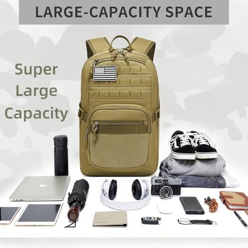 Military Tactical Backpack 40L with Molle System for Outdoor & Survival Use