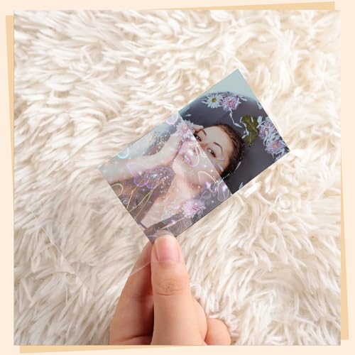 Holographic Style Kpop Photocard Sleeves Holder 58 x 89 mm, 400 Pcs