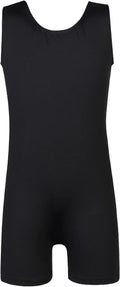 EQSJIU Gymnastics Leotards for Girls - Sparkly Toddler Dance Unitard | Biketards with Shorts, Sizes 1-10 Years