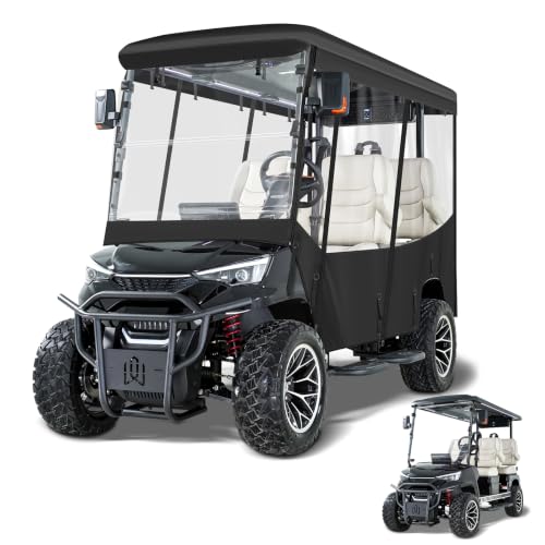 Weimell 4-Passenger Golf Cart Enclosure for DACH Apollo Waterproof Cover
