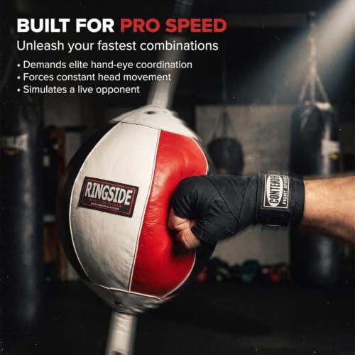 Ringside Leather Double End Boxing Bag 7-inch Precision Training Target
