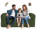 Full Double-Layer Inflatable Air Sofa with Built-in Pump - Outdoor Camping & Home Use