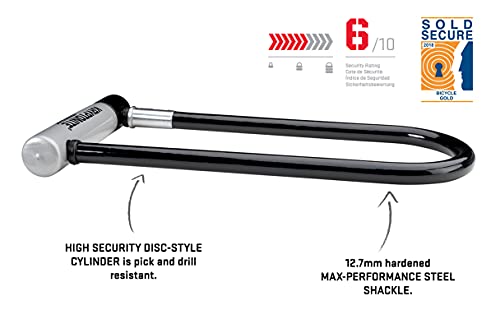 Kryptonite Bike Lock Bike Lock Heavy Duty U-Lock with Mounting Bracket & Keys
