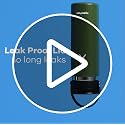 16 oz Insulated Stainless Steel Water Bottle with Leakproof Flex Sip Lid - Agave Green