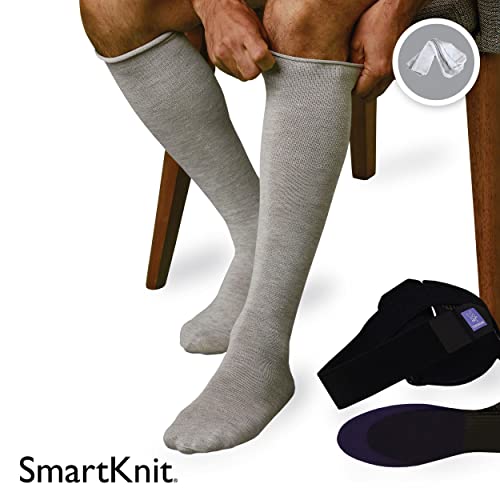 Adult X-Large Seamless AFO Interface Socks 3 Pack - White