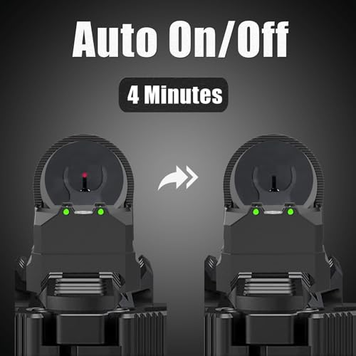 UUQ EagleC28F Reflex Sight with Fiber Optic, Shake Awake, RMR Mount
