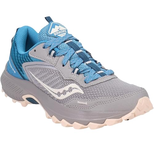 Saucony Women's Excursion Tr15 Trail Running Shoes - Alloy/Topaz, Size 11