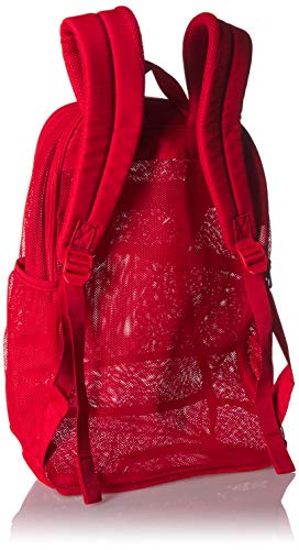 Nike Brasilia Mesh Backpack - Unisex-Adult, University Red, One Size